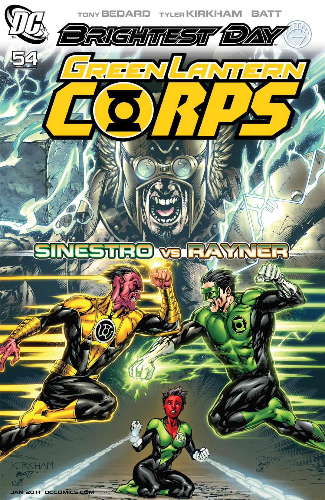 Green Lantern Corps #54 (DC, 2010 — Cover A) cover